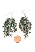 Bead Coral Earrings